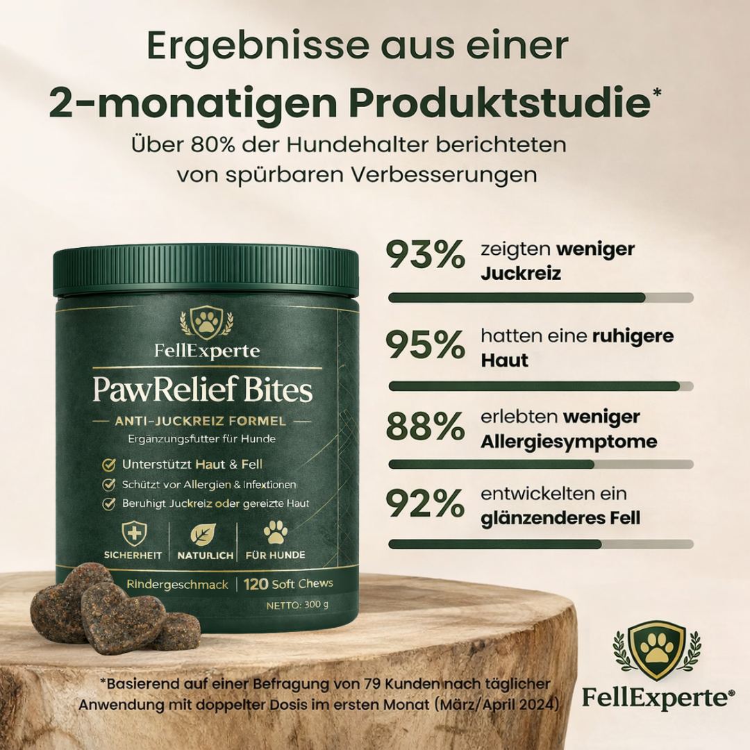 PawRelief Bites - Juckreiz & Allergie Leckerlis