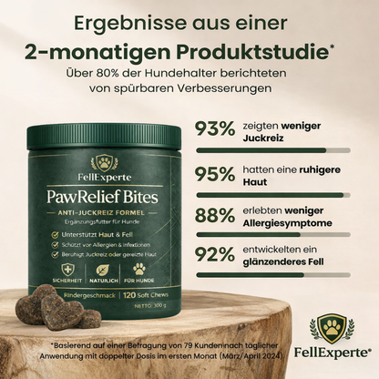 PawRelief Bites - Juckreiz & Allergie Leckerlis