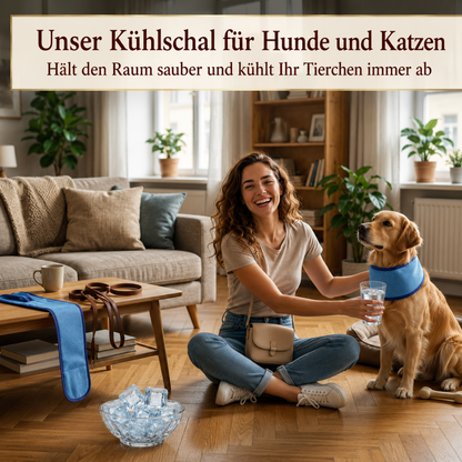 Kühlender Schal für Hunde und Katzen