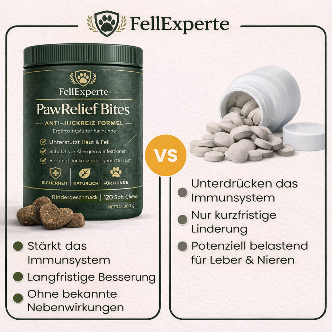 PawRelief Bites - Juckreiz & Allergie Leckerlis