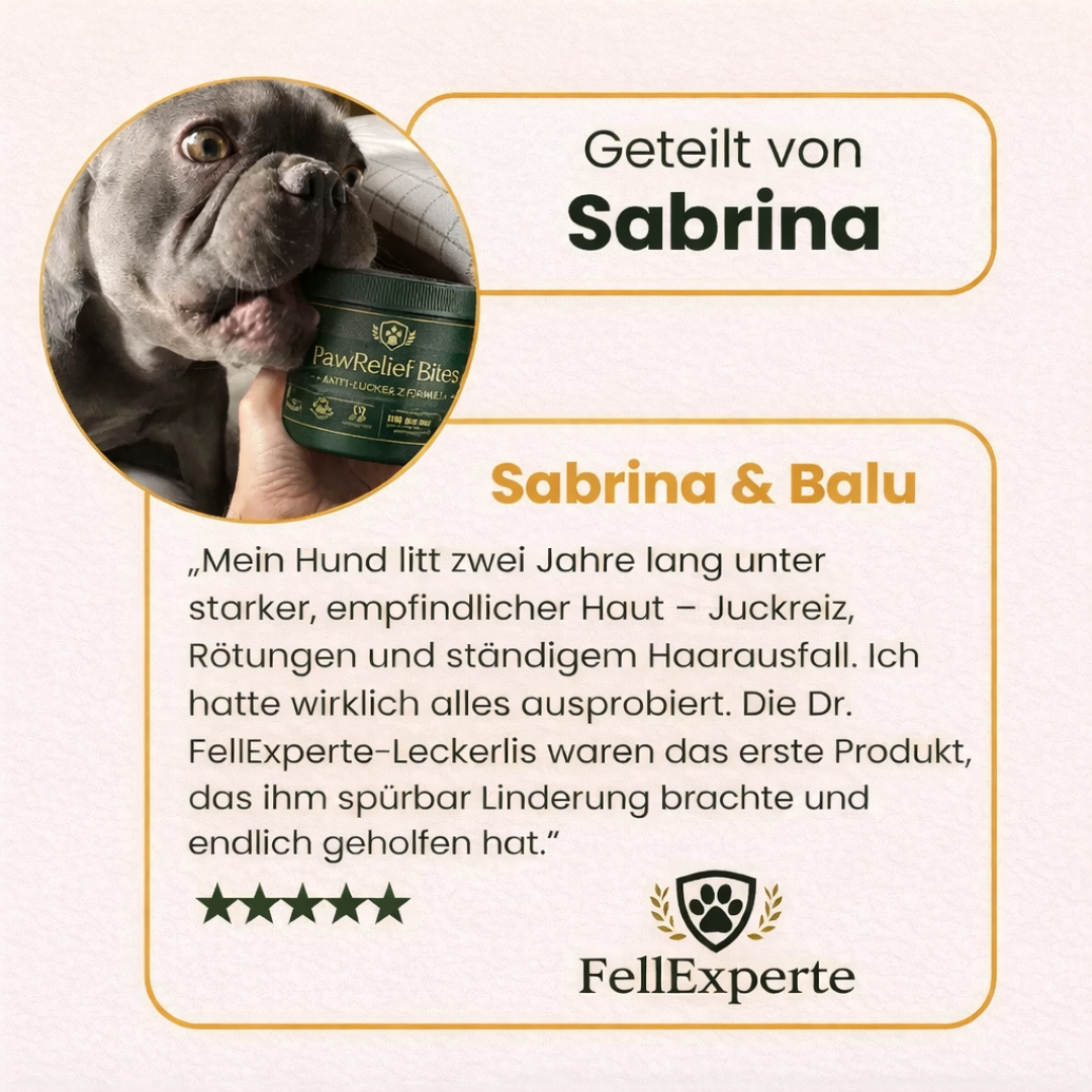 PawRelief Bites - Juckreiz & Allergie Leckerlis