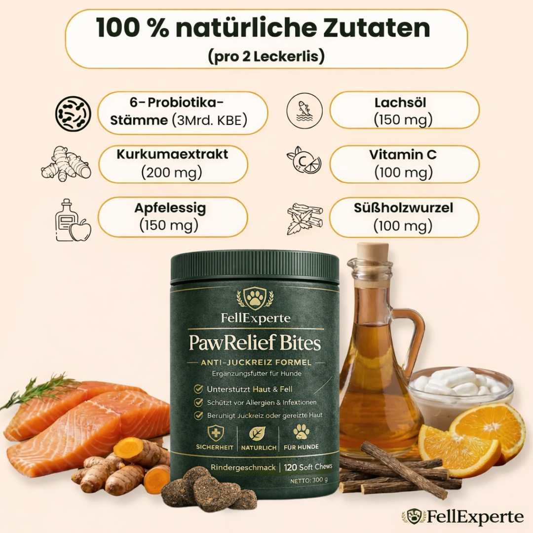 PawRelief Bites - Juckreiz & Allergie Leckerlis